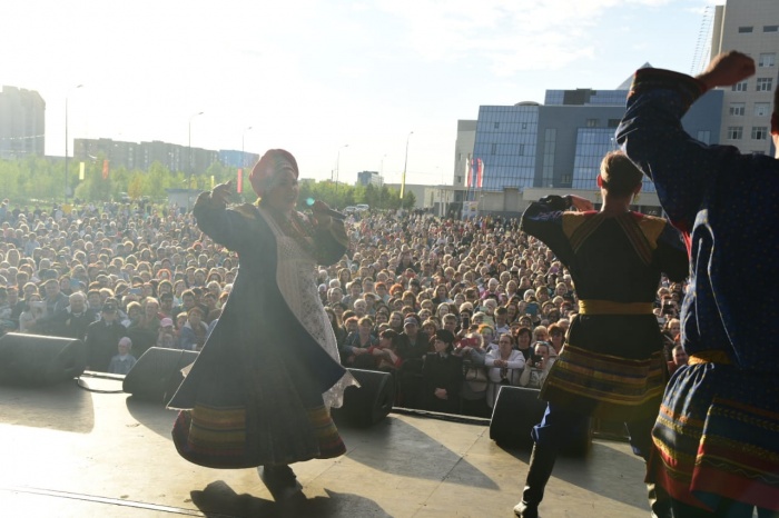 Всероссийский фестиваль-марафон «Песни России» прошел в Сургуте